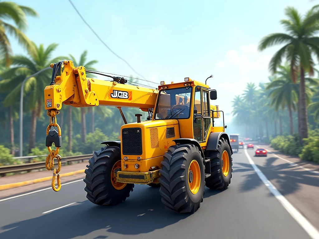 JCB Crane Mod BUSSID Download