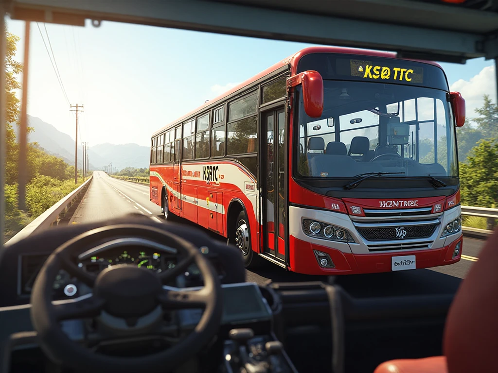 KSRTC Bus Mod for Bus Simulator Indonesia
