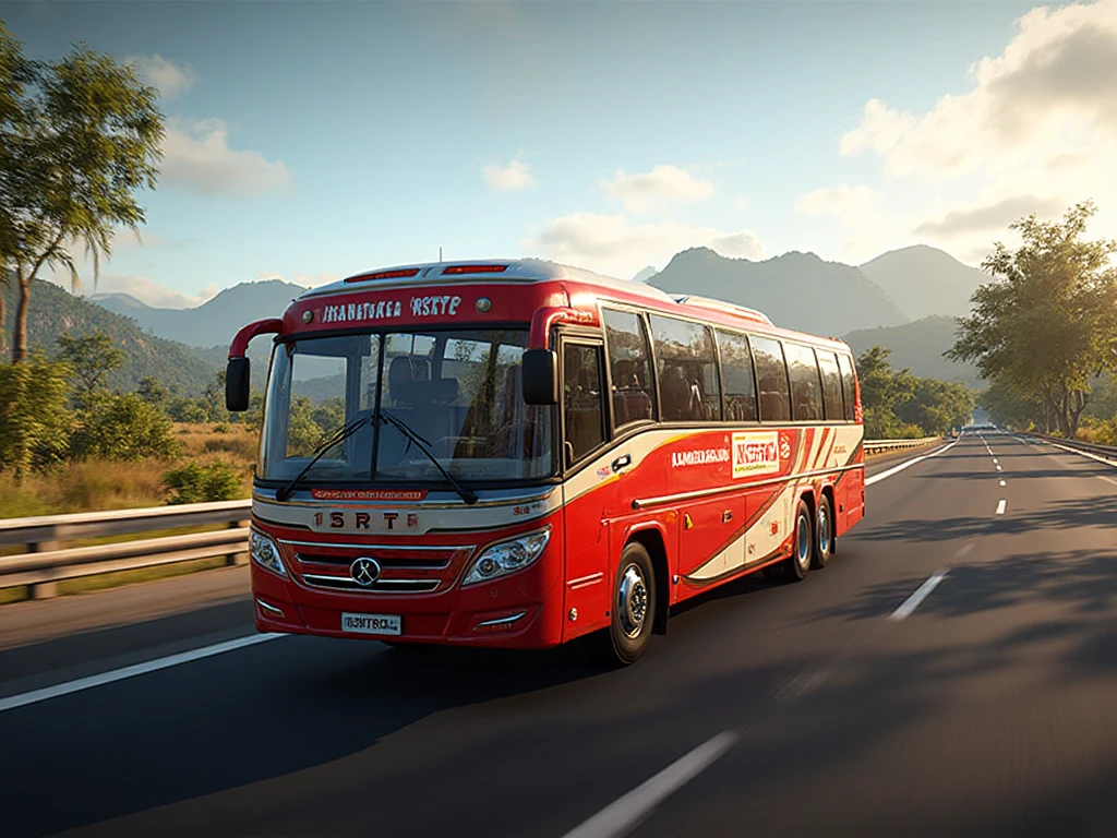 KSRTC Bus Mod for Bus Simulator Indonesia