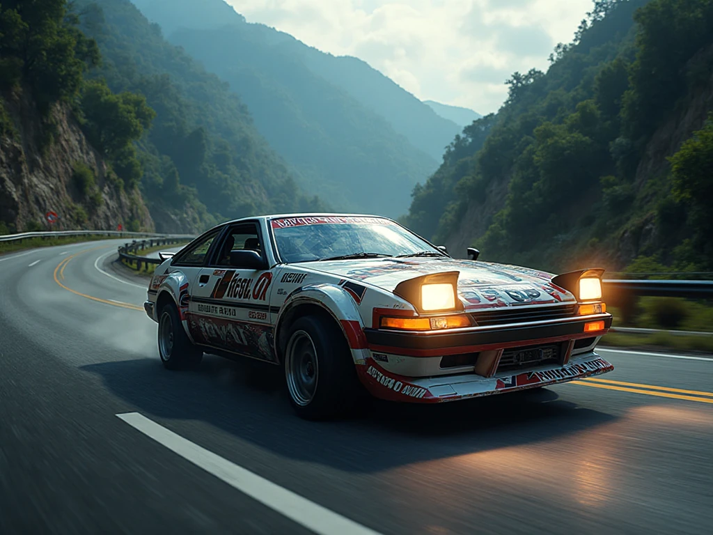 Toyota AE86 Initial Car Mod BUSSID