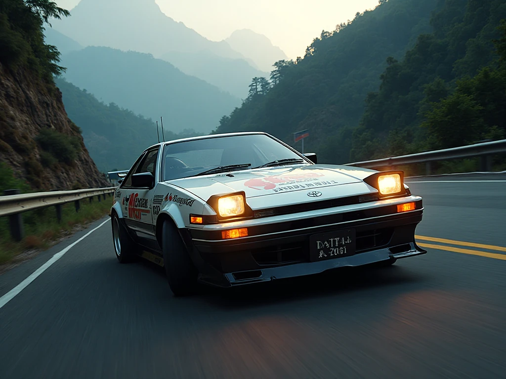 Toyota AE86 Initial Car Mod BUSSID