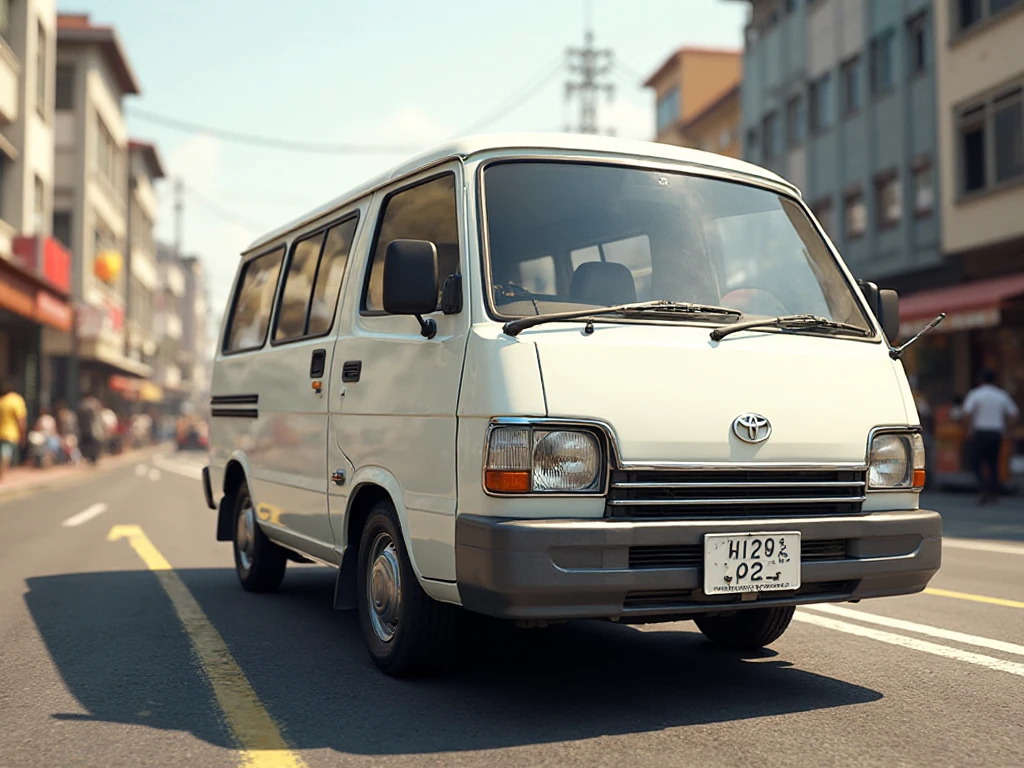 Toyota Hiace 1992 Mod BUSSID
