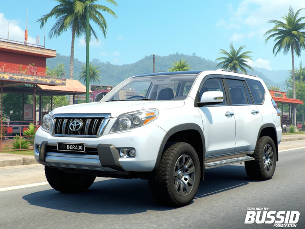 Toyota Land Cruiser Prado Car Mod for Bus Simulator Indonesia