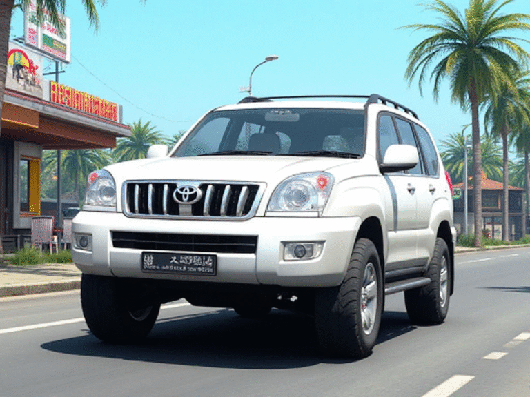 Toyota Land Cruiser Prado Car Mod for Bus Simulator Indonesia