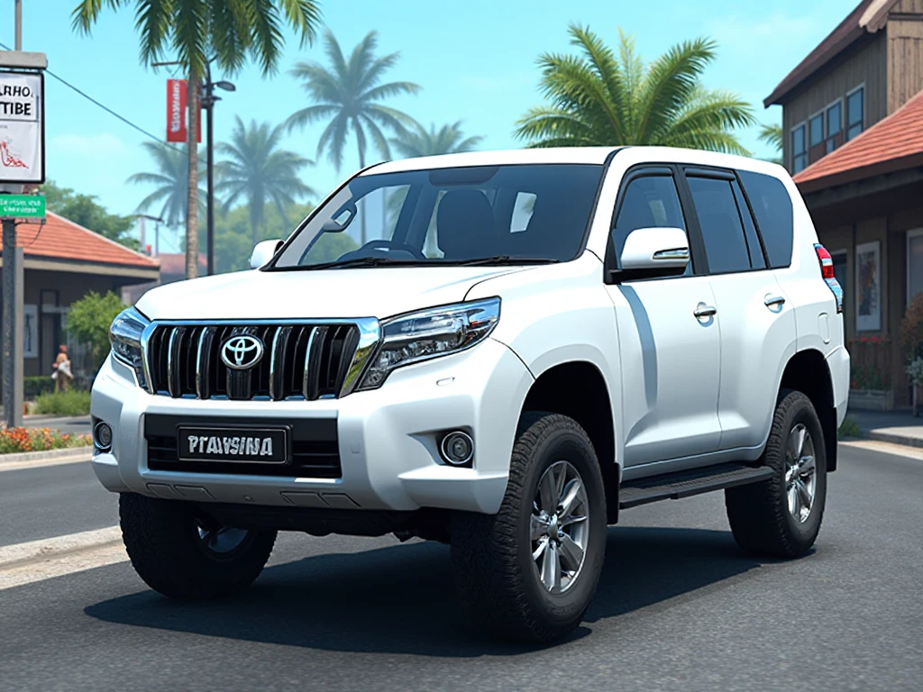 Toyota Land Cruiser Prado Car Mod for Bus Simulator Indonesia