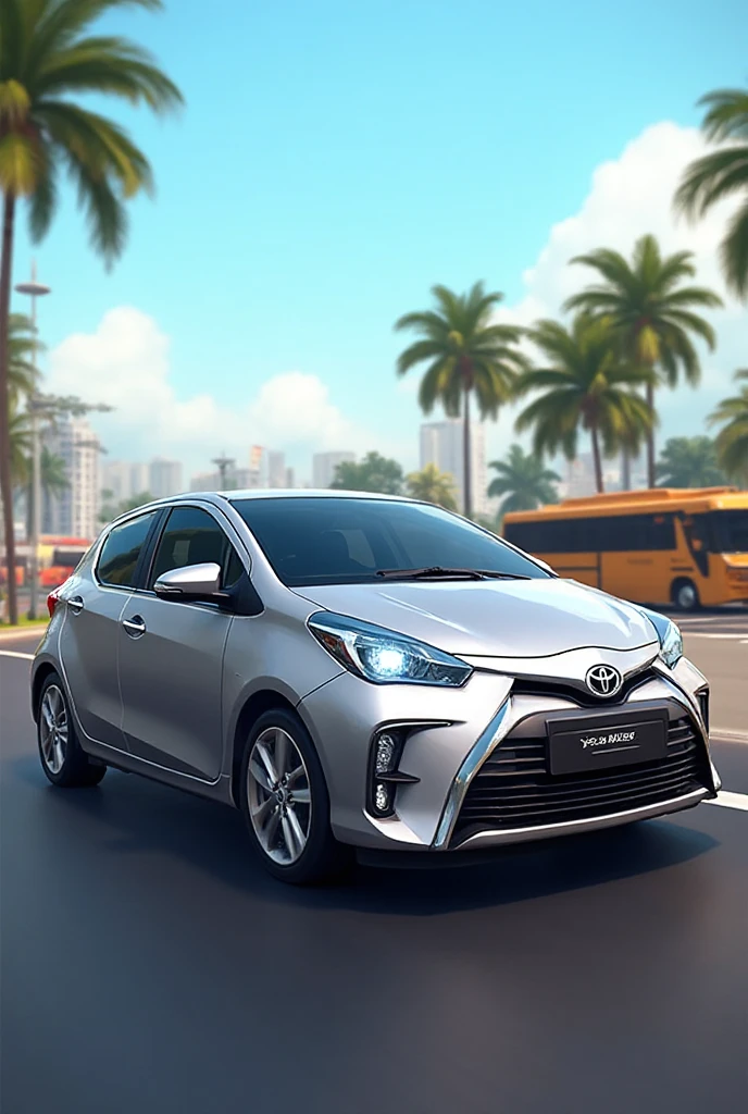Toyota Yaris Hybrid 2020 Car Mod BUSSID