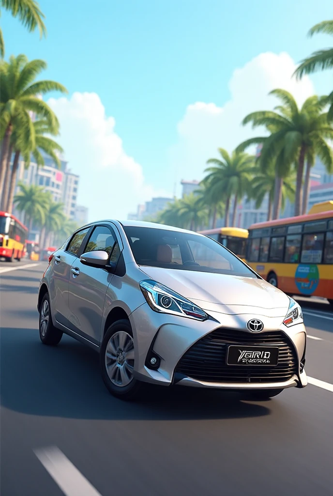 Toyota Yaris Hybrid 2020 Car Mod BUSSID