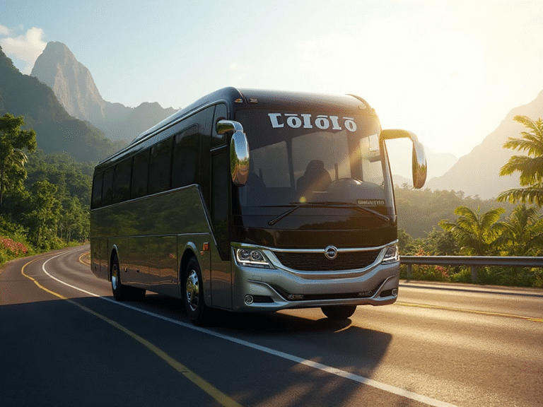 Volvo 9800 4×2 Mod BUSSID