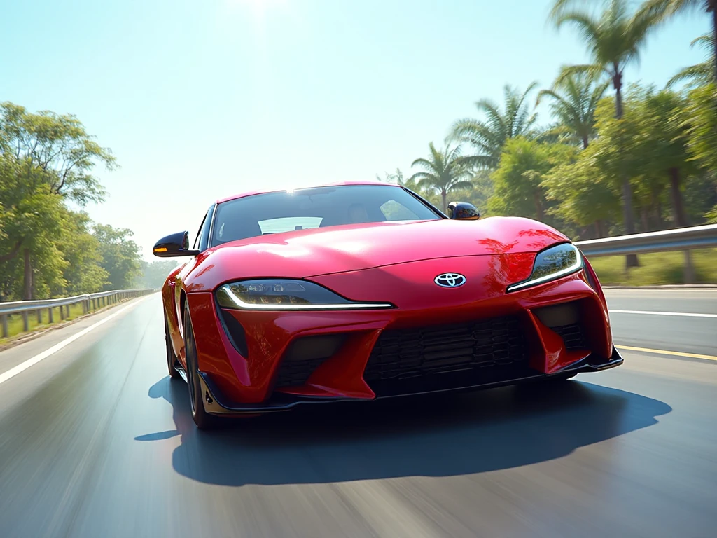 2020 Toyota Supra GR A90 Mod BUSSID