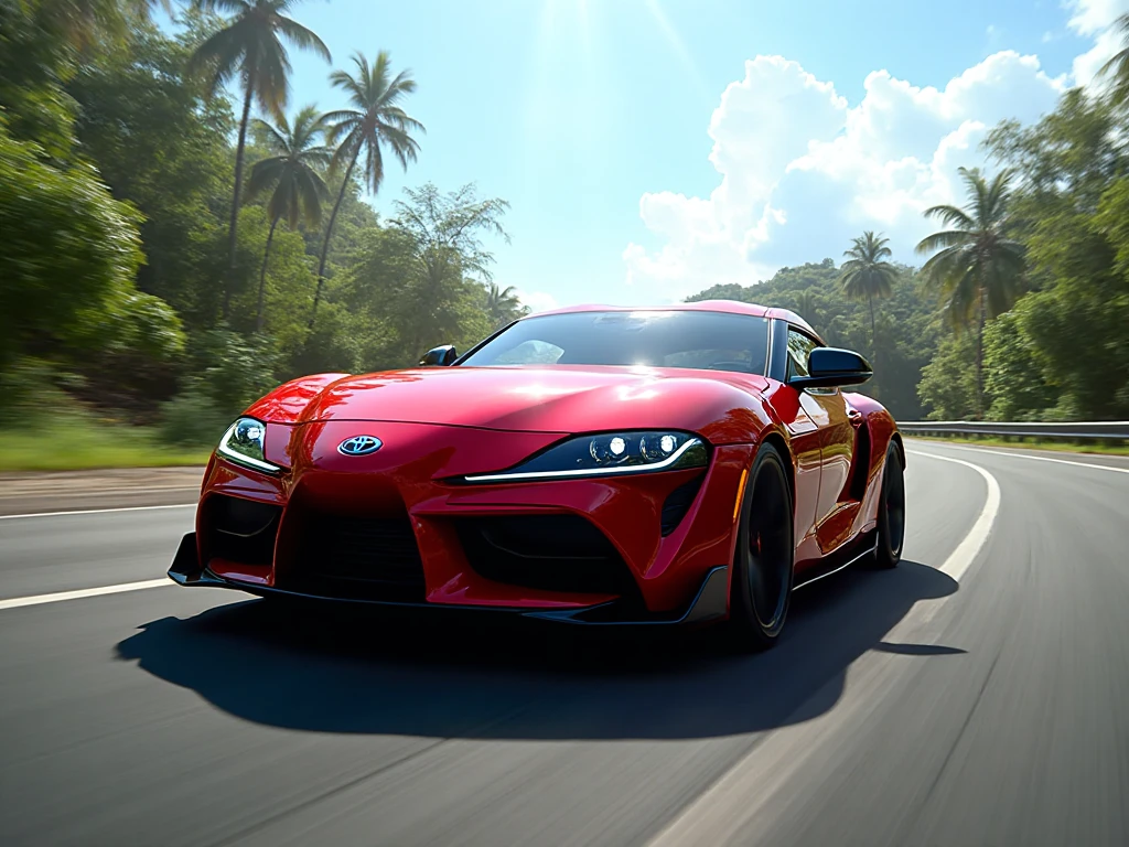 2020 Toyota Supra GR A90 Mod BUSSID