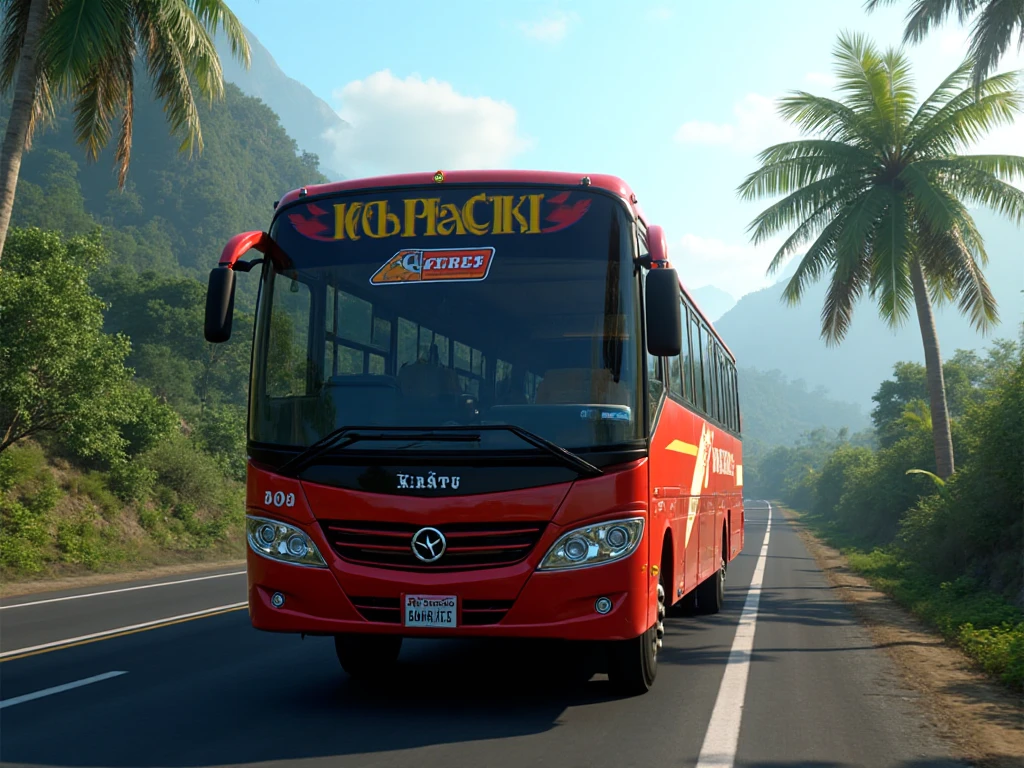 Kerala KSRTC Bus Mod Download for Bus Simulator Indonesia
