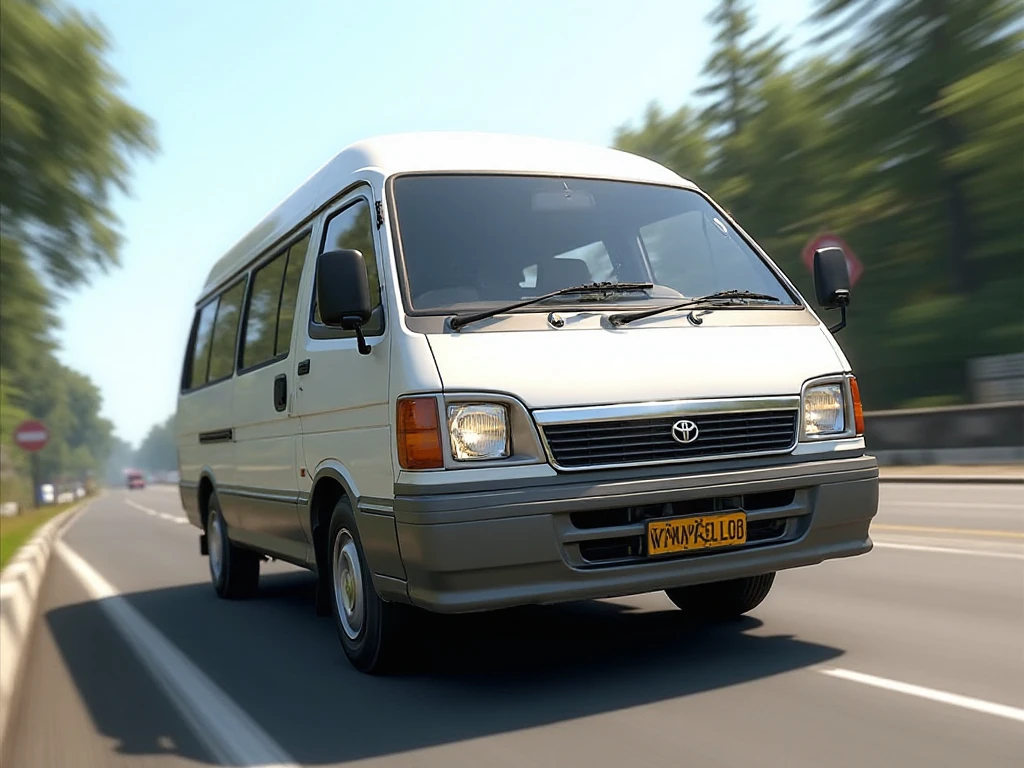 Mod BUSSID Toyota Hiace 1994