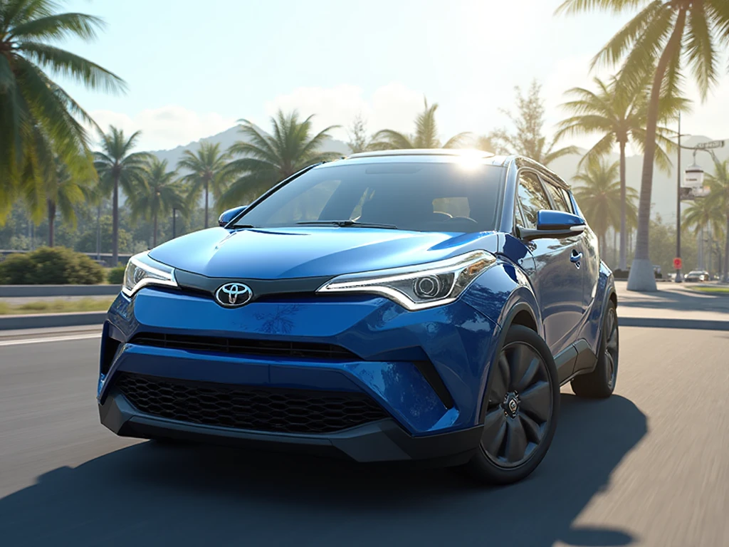 Toyota C-HR 2017 Mod BUSSID