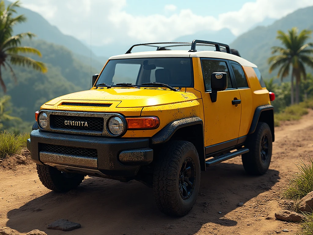 Toyota FJ Cruiser Mod BUSSID