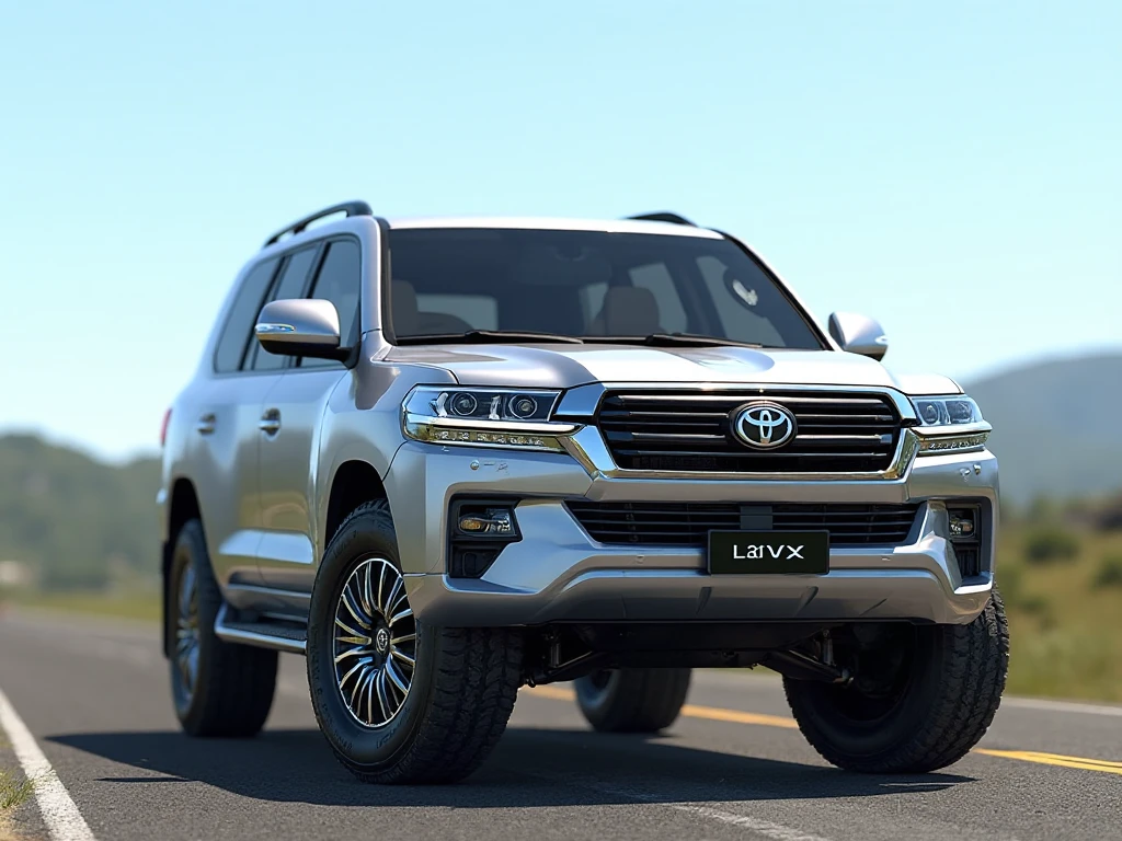 Toyota Land Cruiser 100 VX Car Mod BUSSID