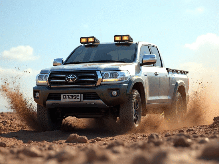 Toyota Land Cruiser J79 Double Cab Pickup Mod BUSSID