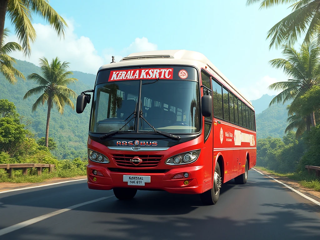 Kerala KSRTC Bus Mod Download for Bus Simulator Indonesia
