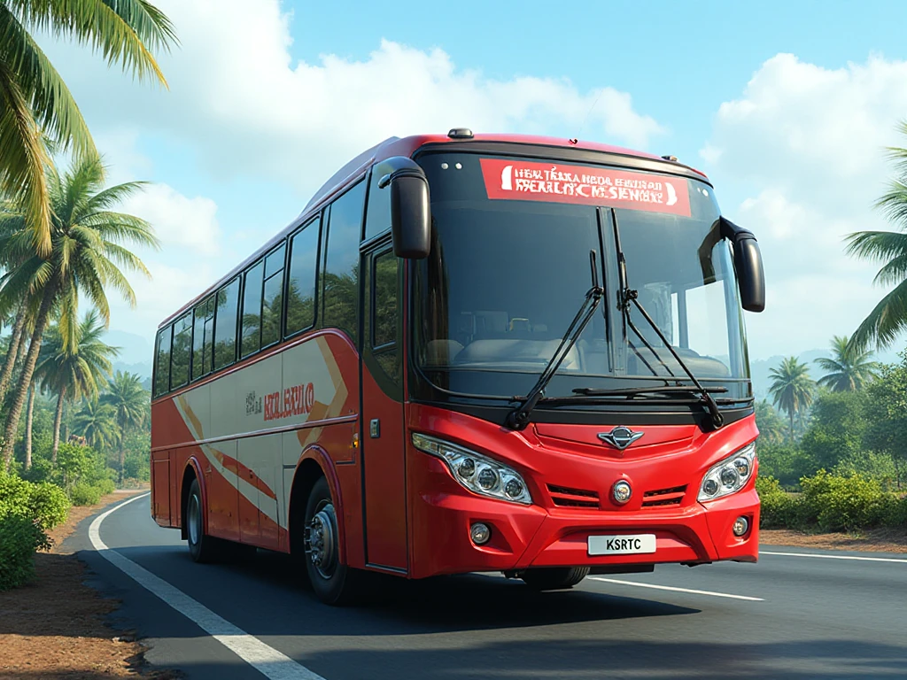 Kerala KSRTC Bus Mod Download for Bus Simulator Indonesia