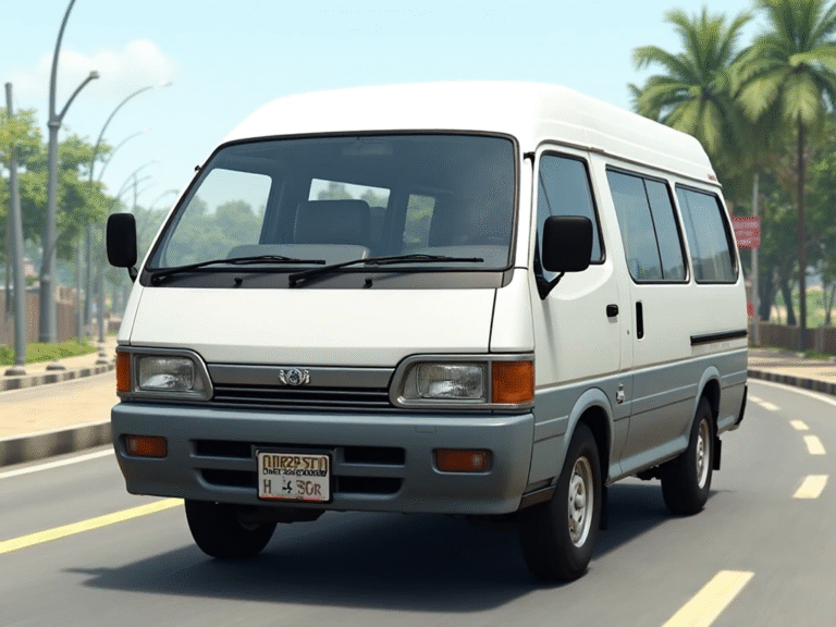 Mod BUSSID Toyota Hiace 1994