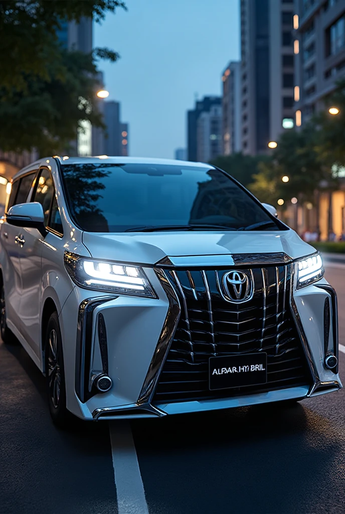 Toyota Alphard Hybrid Car Mod BUSSID
