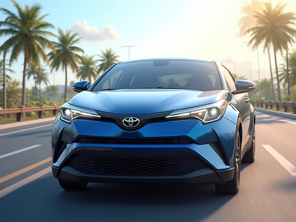 Toyota C-HR 2017 Mod BUSSID