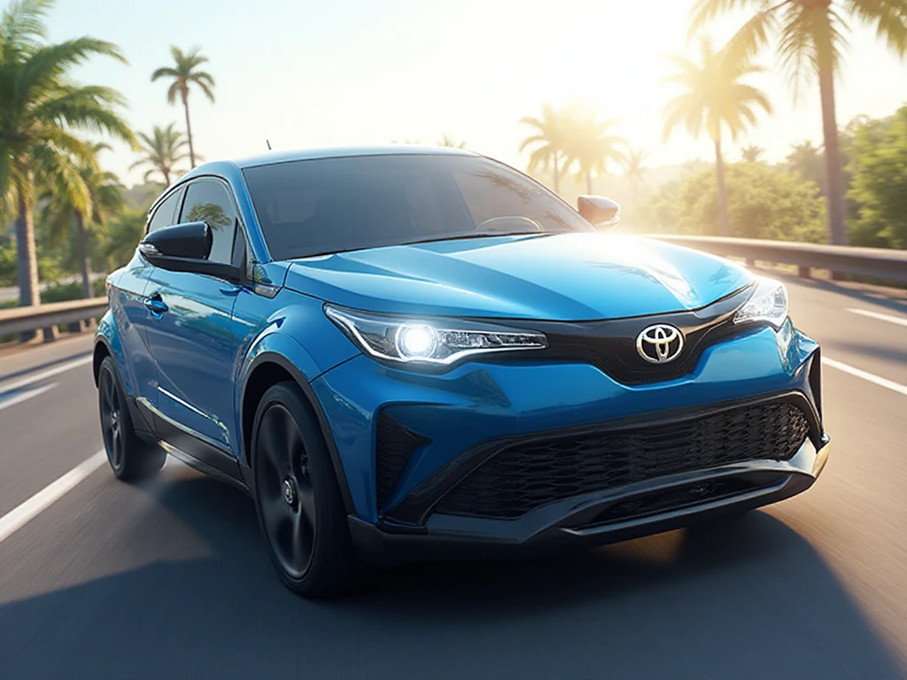 Toyota C-HR 2017 Mod BUSSID