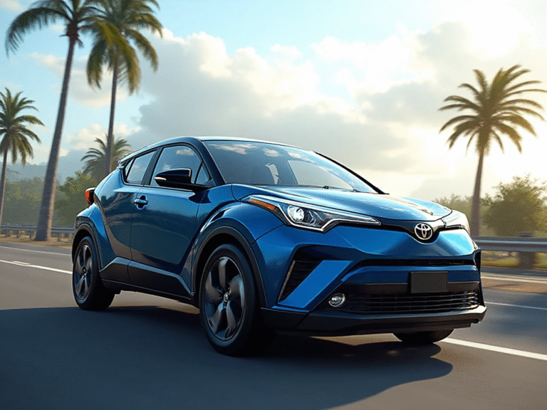 Toyota C-HR 2017 Mod BUSSID