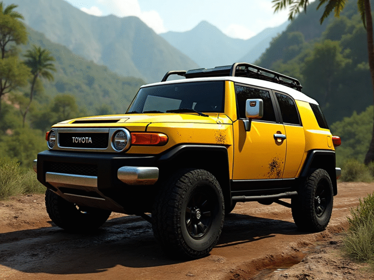 Toyota FJ Cruiser Mod BUSSID Download