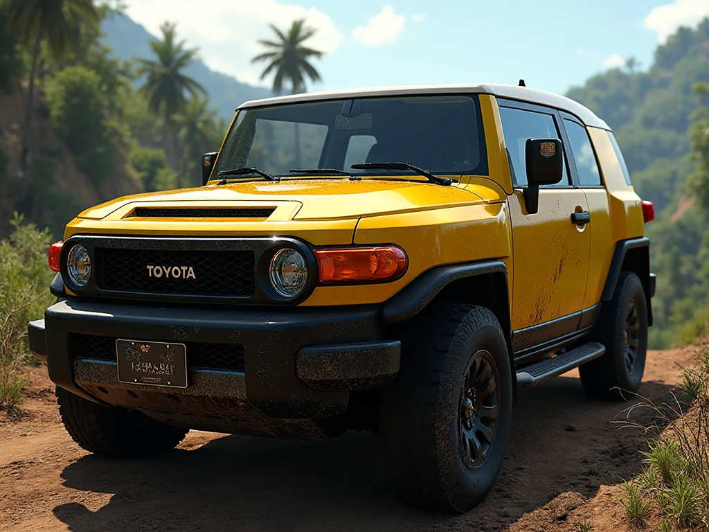 Toyota FJ Cruiser Mod BUSSID