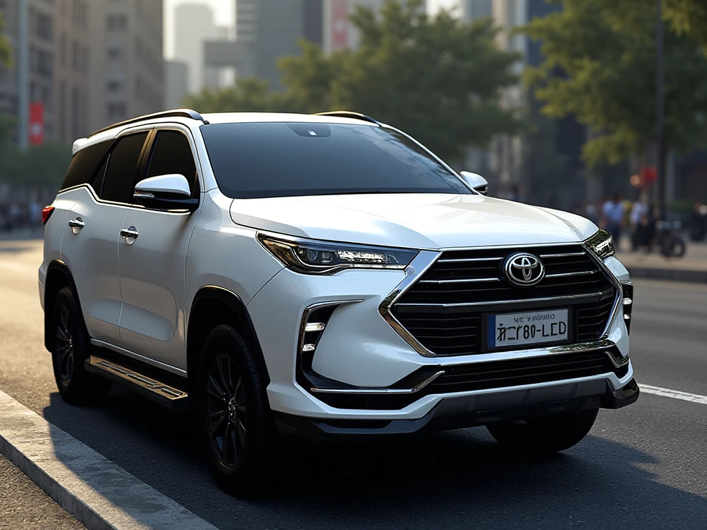 Toyota Fortuner Facelift 2020 Car Mod for BUSSID