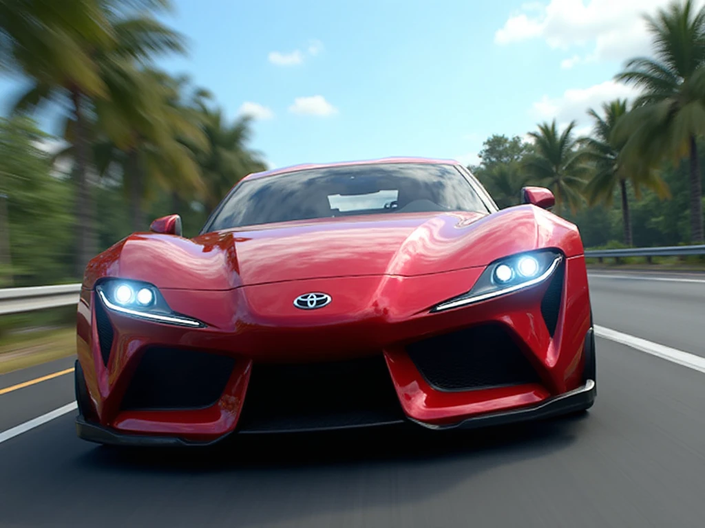 Toyota FT-1 2014 Mod BUSSID