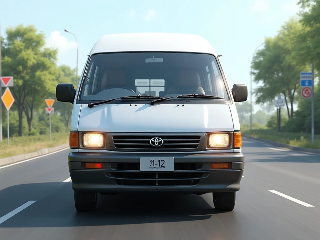 Mod BUSSID Toyota Hiace 1994