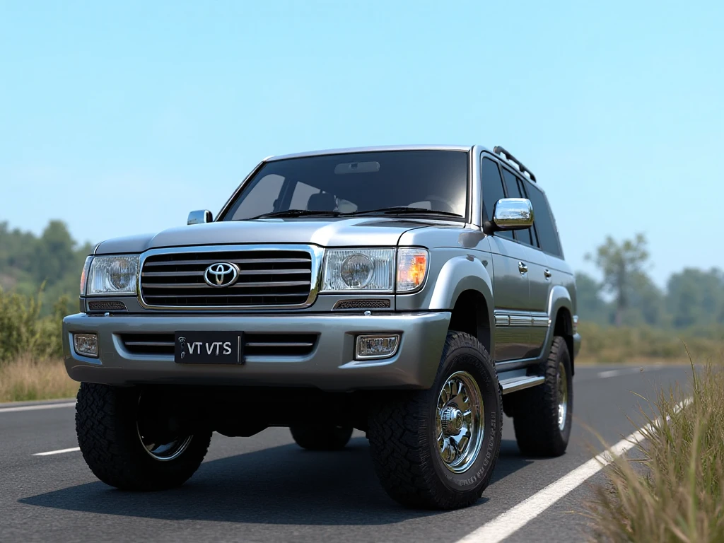 Toyota Land Cruiser 100 VX Car Mod BUSSID