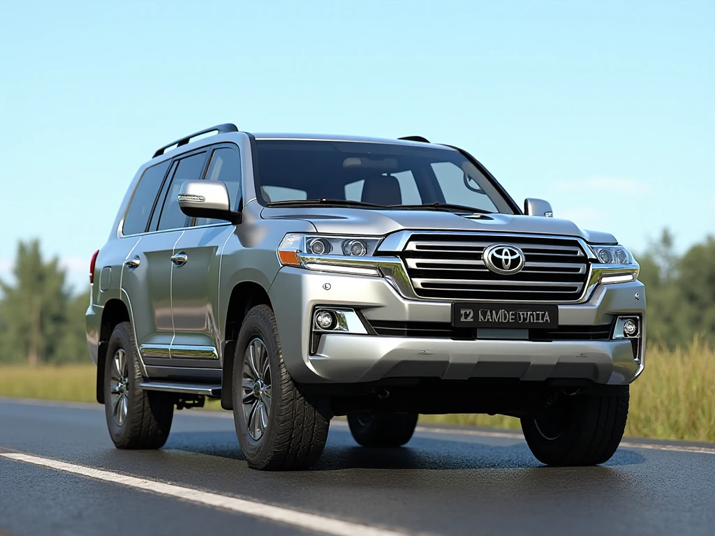 Toyota Land Cruiser 100 VX Car Mod BUSSID