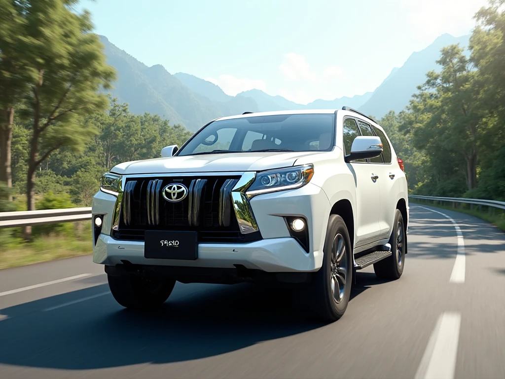 Toyota Land Cruiser Prado 2021 Car Mod BUSSID