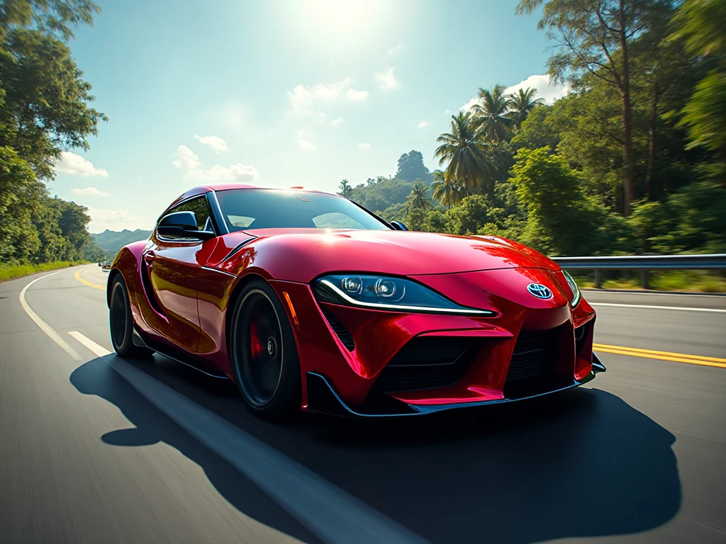 2020 Toyota Supra GR A90 Mod BUSSID