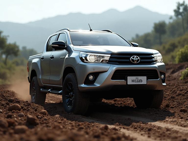 Toyota Hilux 2016 Truck Mod for Bus Simulator Indonesia