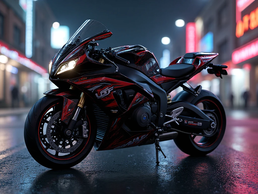 BMW S 1000 RR Asphalt 8 CVT MOD for BUSSID