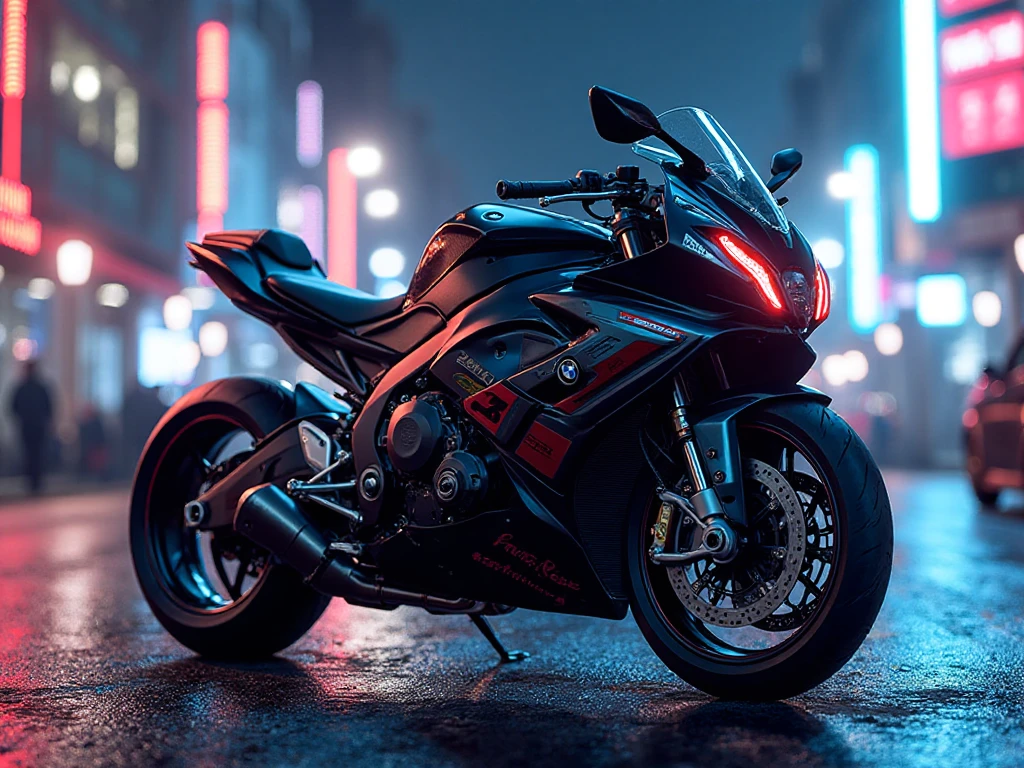 BMW S 1000 RR Asphalt 8 CVT MOD for BUSSID