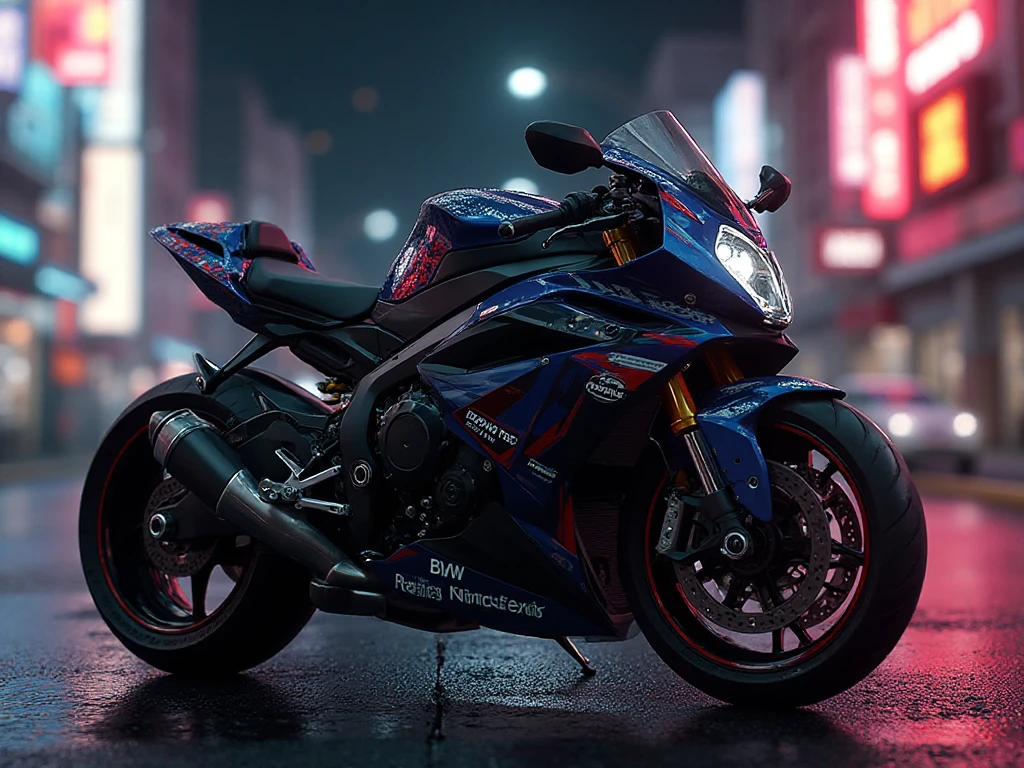 BMW S 1000 RR Asphalt 8 CVT MOD for BUSSID