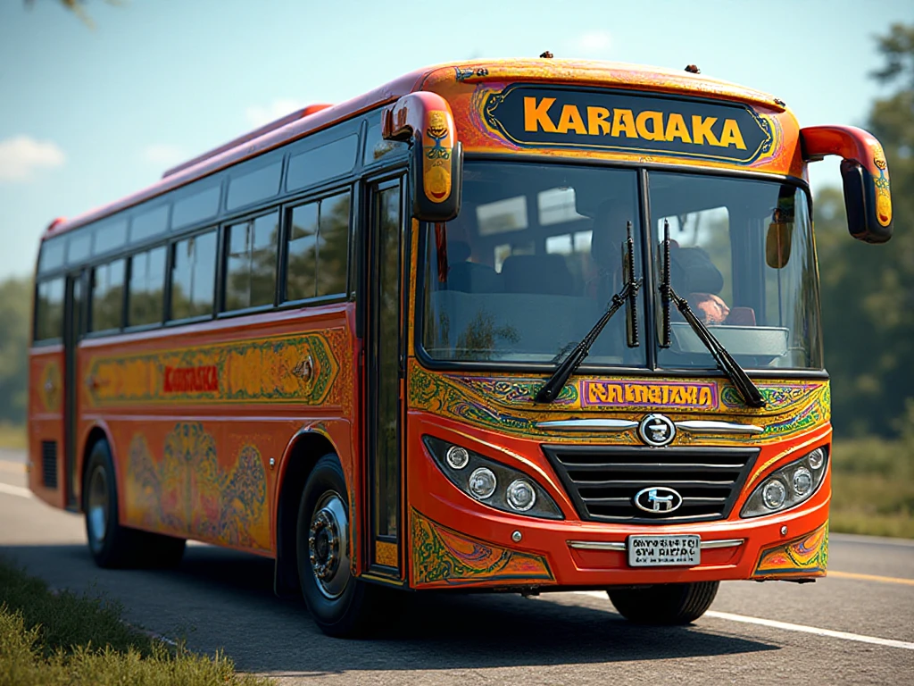 Bus Simulator Indonesia Karnataka Bus Skin Download