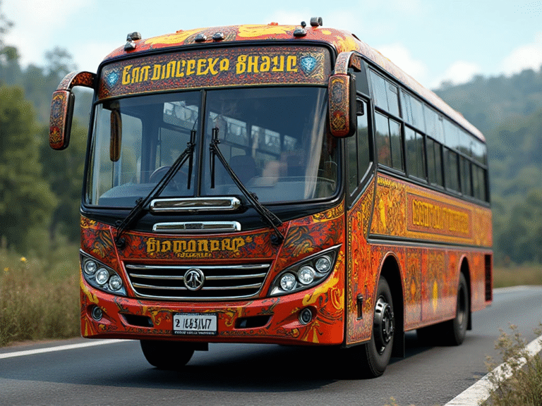 Bus Simulator Indonesia Karnataka Bus Skin 