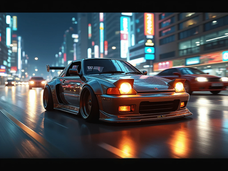 Honda Beat Drag Racing MOD for BUSSID