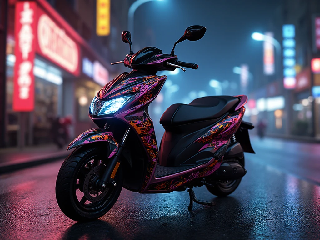 Honda PCX 150cc Thailook Style MOD for BUSSID