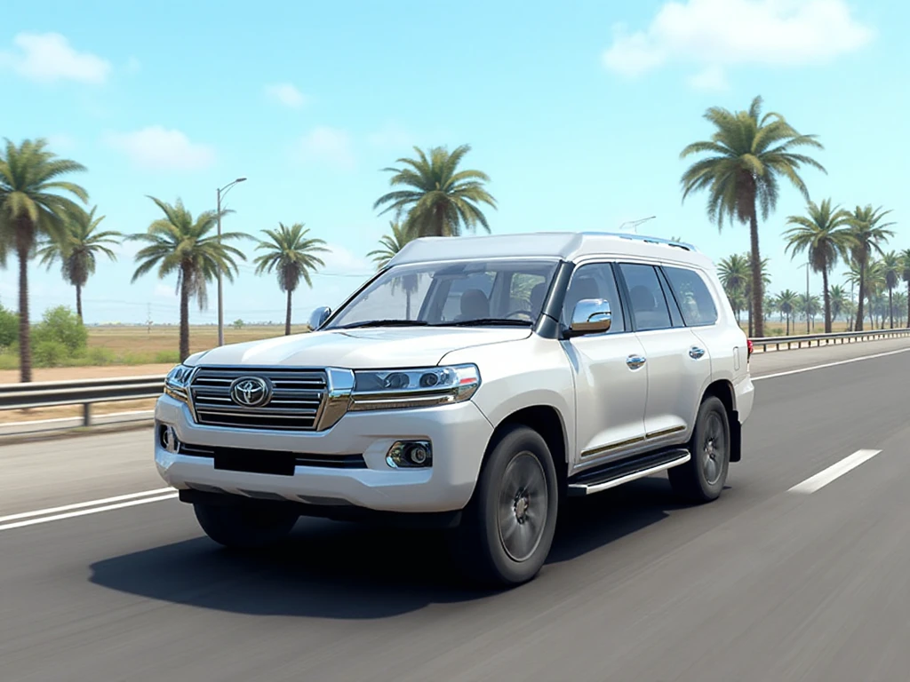 Toyota Land Cruiser V8 2017 Car Mod BUSSID