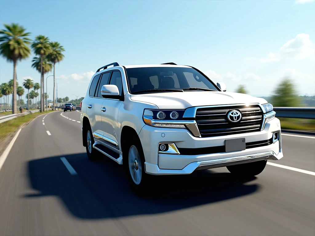 Toyota Land Cruiser V8 2017 Car Mod BUSSID