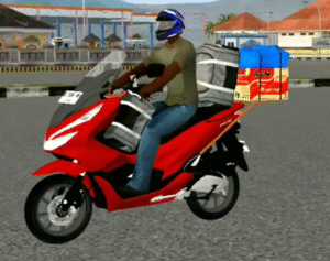 Honda PCX Motorcycle MOD for Bus Simulator Indonesia