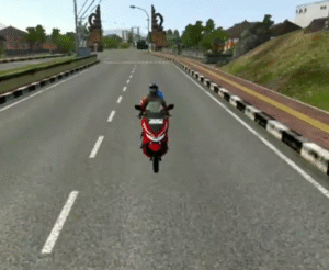 Honda PCX Motorcycle MOD for Bus Simulator Indonesia