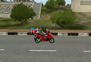 Honda PCX Motorcycle MOD for Bus Simulator Indonesia