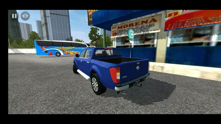 Try Nissan Navara Mod For Bus Simulator Indonesia free